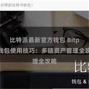 比特派最新官方钱包 Bitpie钱包使用技巧：多链资产管理全攻略