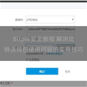 Bitpie安全教程 解决比特派钱包使用问题的实用技巧