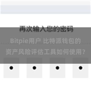 Bitpie用户 比特派钱包的资产风险评估工具如何使用？