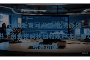 比特派官网入口 比特派还提供了资金密码找回和账户冻结等功能